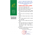 Chính Sách Chất Lượng Của TYTYNA CO.,LTD